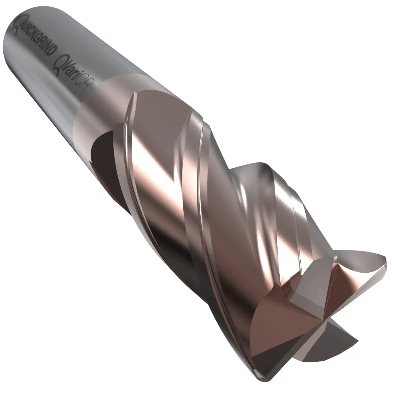 Quickgrind carbide tooling universal end milling Qvari cr carbide tool 4 flute 670203 iso