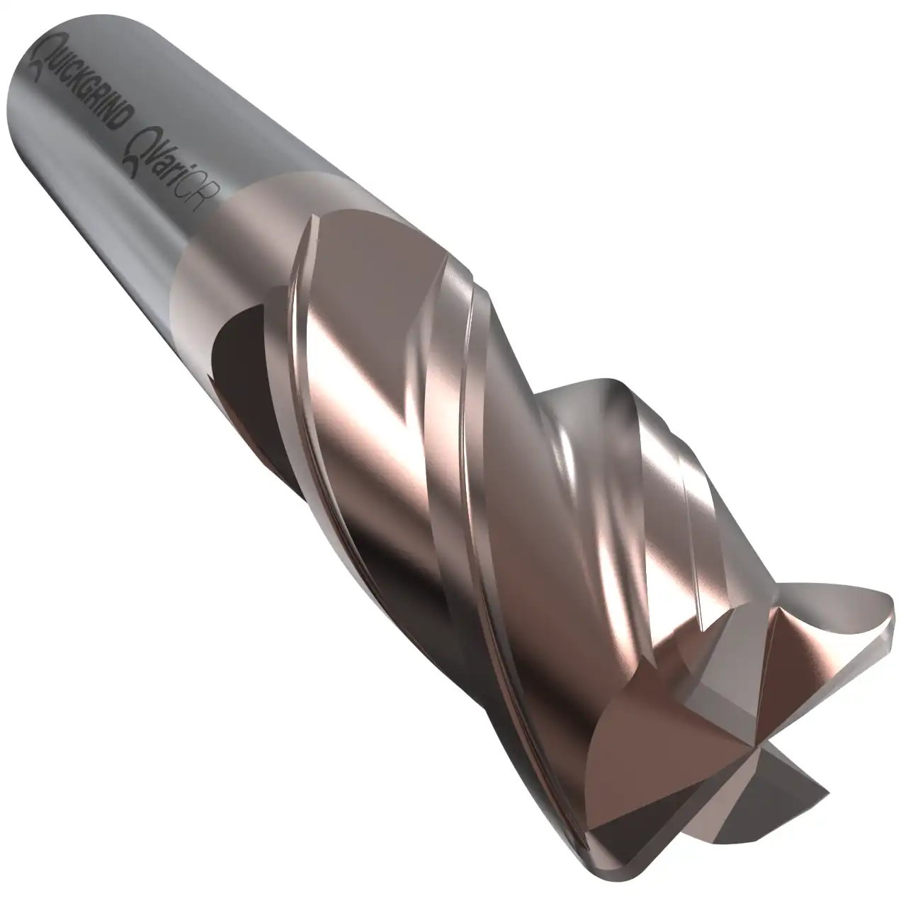 Quickgrind carbide tooling universal end milling Qvari cr carbide tool 4 flute 670205 iso