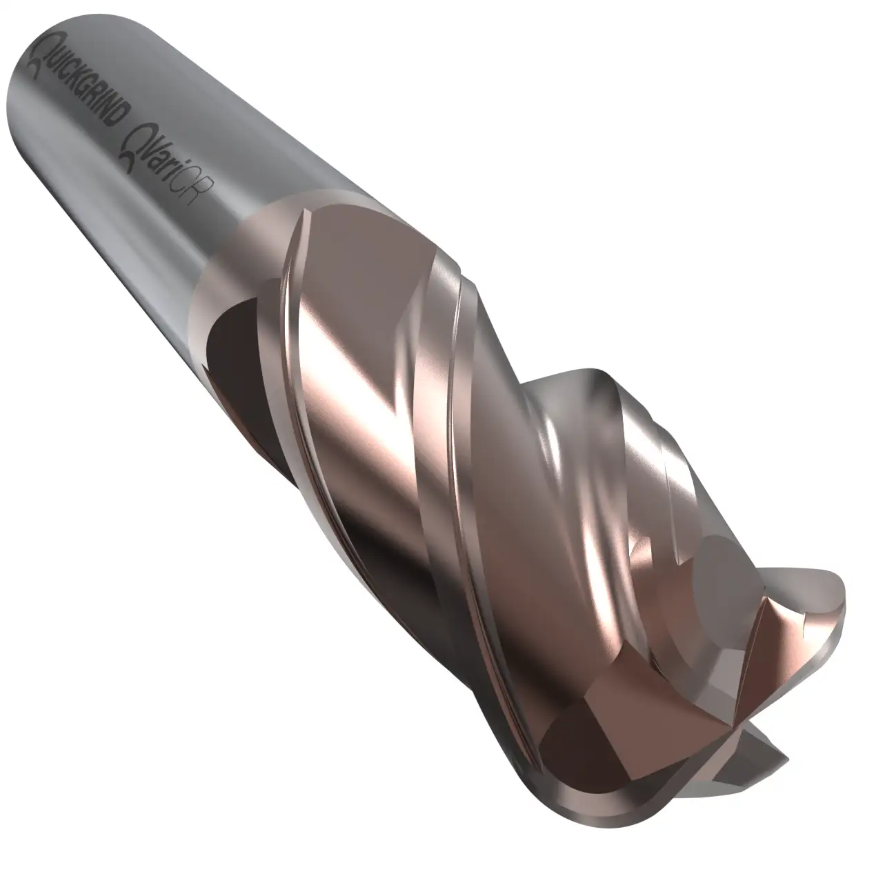 Quickgrind carbide tooling universal end milling Qvari cr carbide tool 4 flute 670209 iso